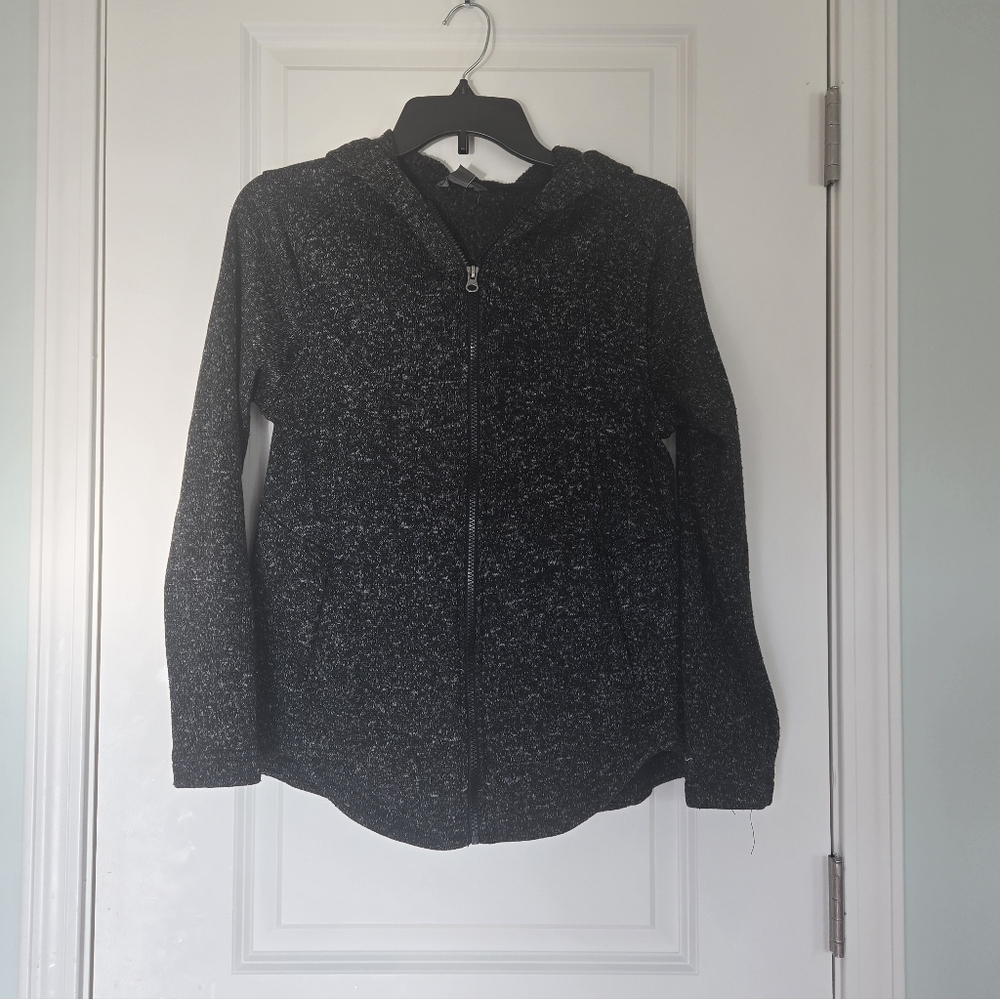 Eddie Bauer Long Full Zip Jacket Sweater Size Medium - Picture 2 of 11